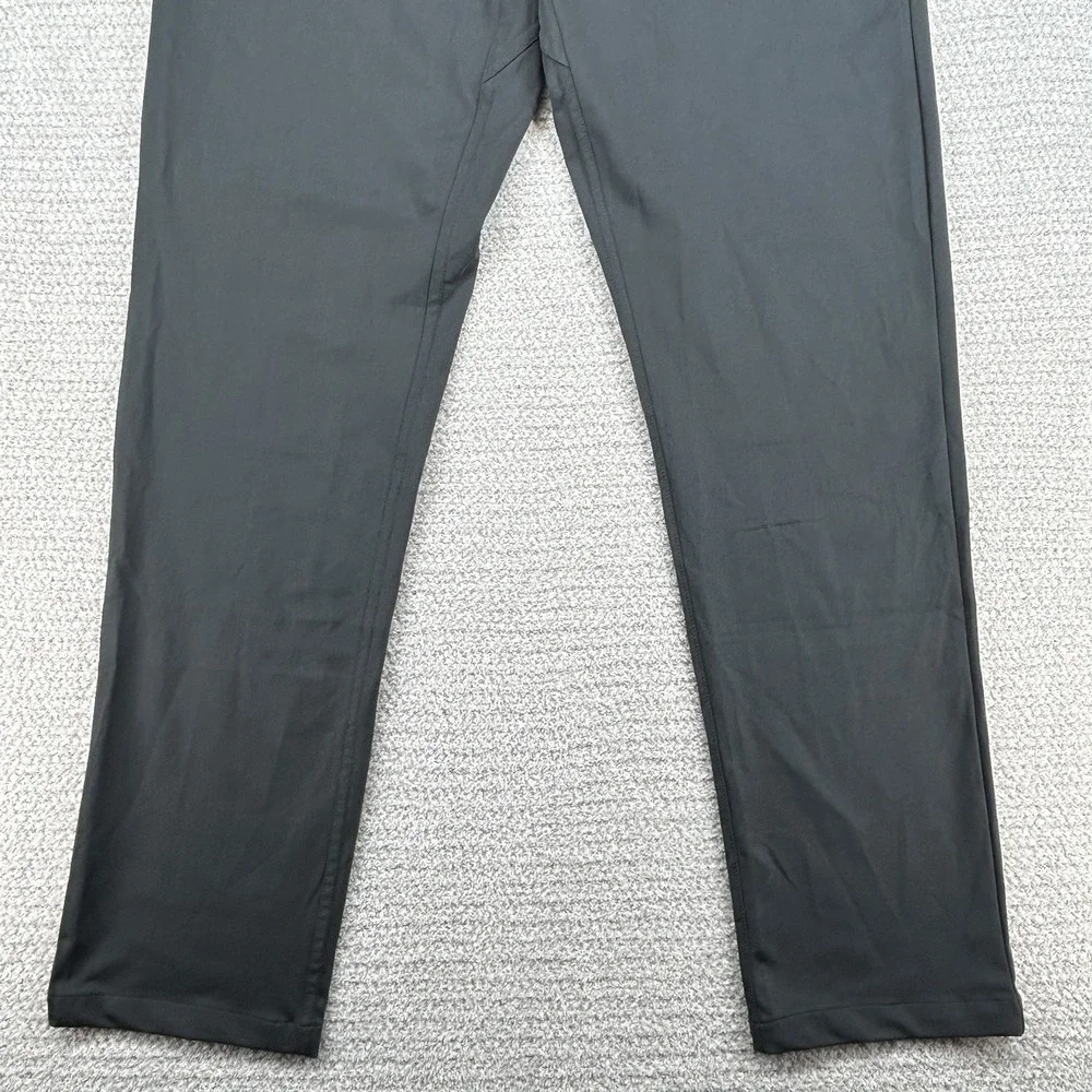 Barbell Apparel Pants Men's Sz 30 31x31 Charcoal Gray Chino Stretch Golf Tech